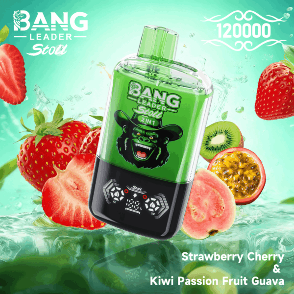 Bang Leader 120k Strawberry Cherry/Kiwi Passion Fruit Guava