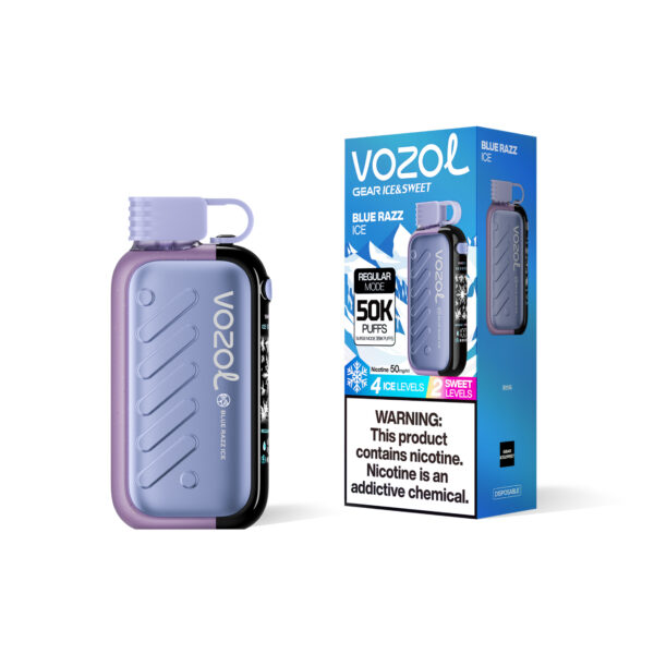 Vozol Gear Ice&Sweet 50k Blue Razz Ice