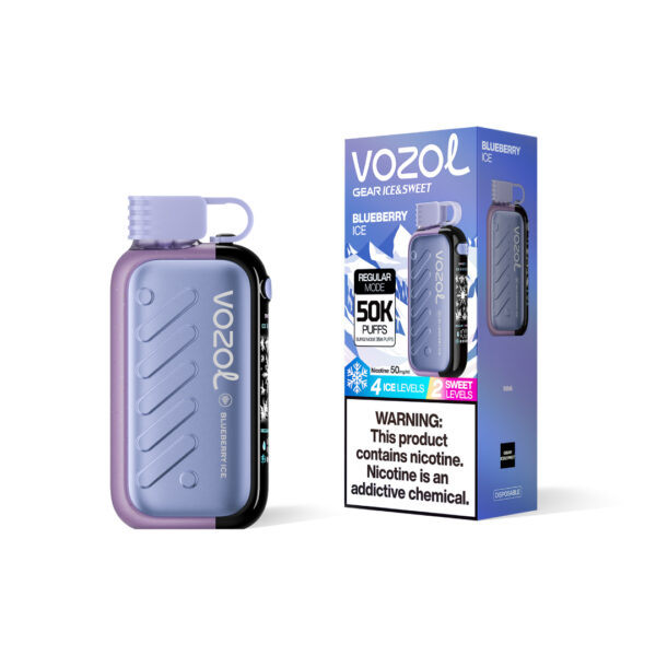 Vozol Gear Ice&Sweet 50k Blueberry Ice