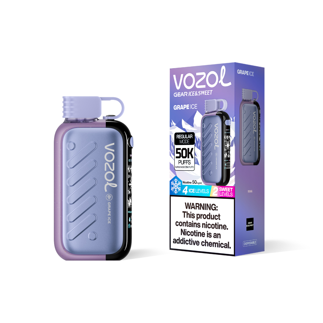 Vozol Gear Ice&Sweet 50k Grape Ice
