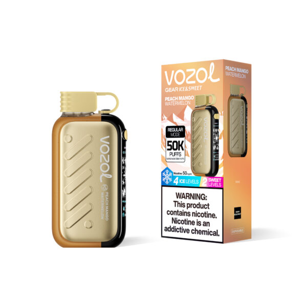 Vozol Gear Ice&Sweet 50k Peach Mango Watermelon