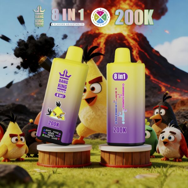 Bang King 200K Black Dragon Ice/Love 66/Mr Blue/Strawberry Lemonade