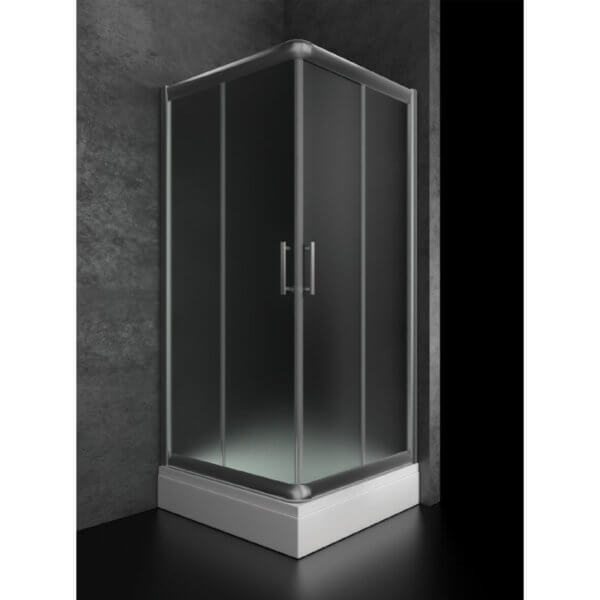 TUŠ KABINA TUTO KROM/PROZIRNA