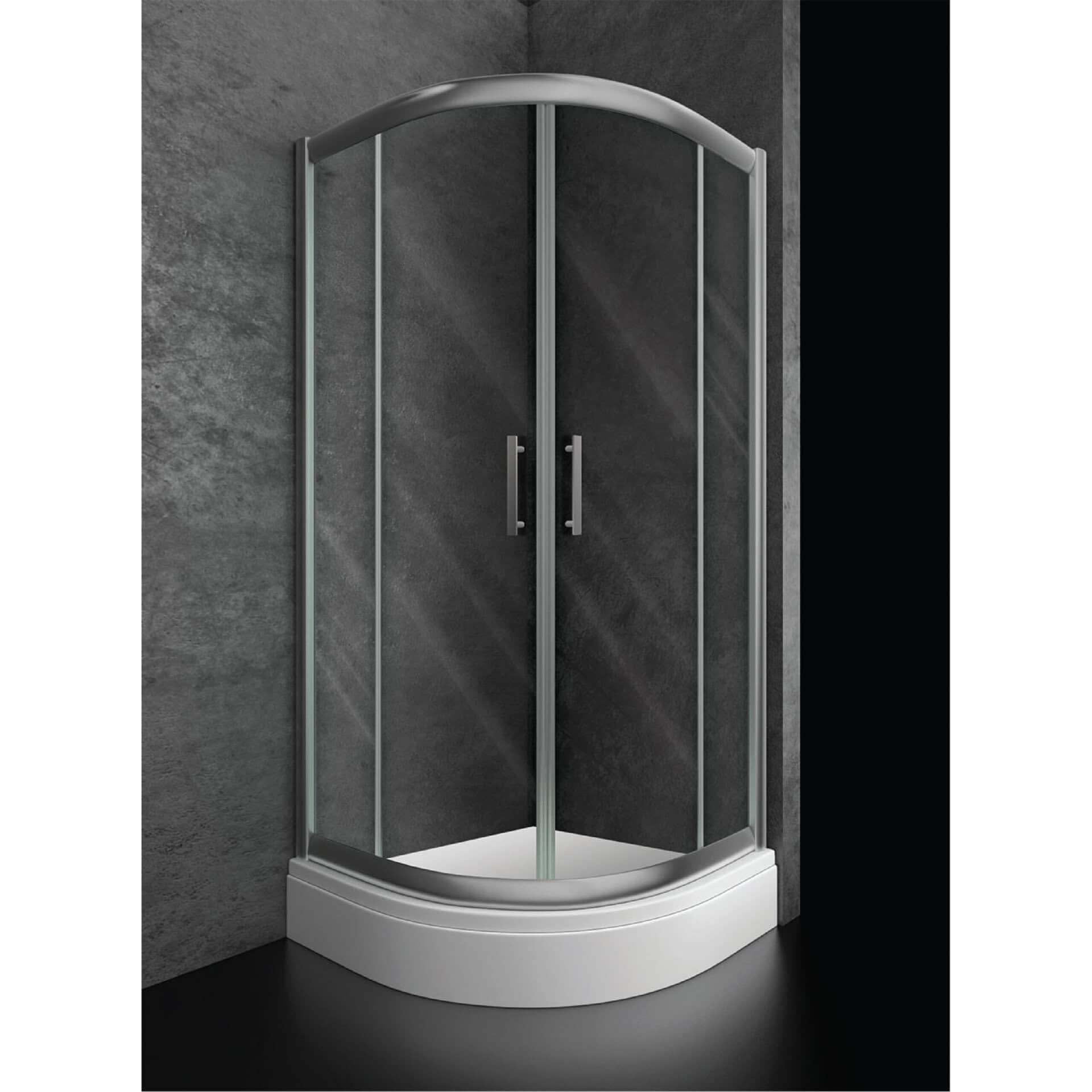 TUŠ KABINA LEA KROM/PROZIRNA