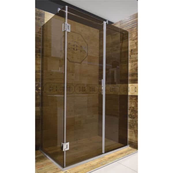 Alternative view of TUŠ KABINA BRONZA 120X80 KROM/BRONZA