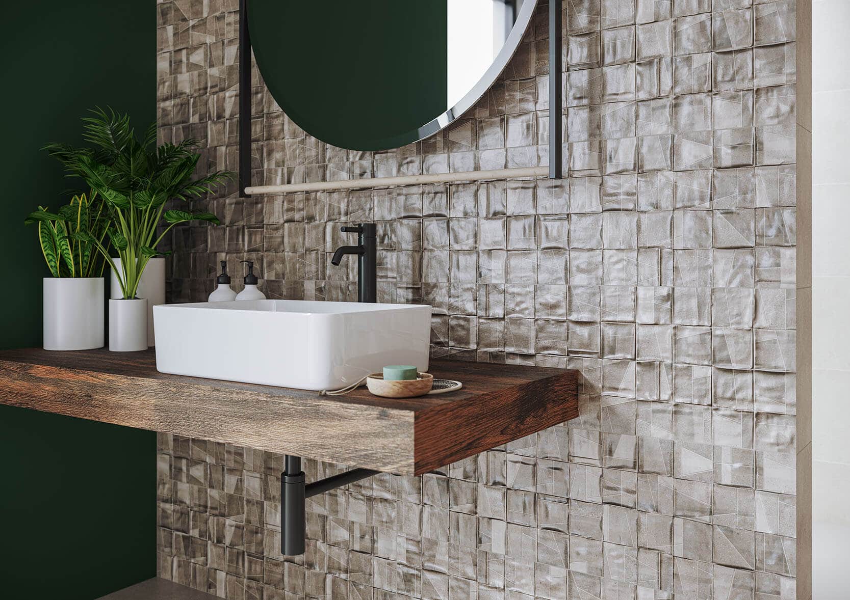 NERINA SLASH INSERTO MIX COLORS STRUCTURE MICRO 29x89 - Slika 2