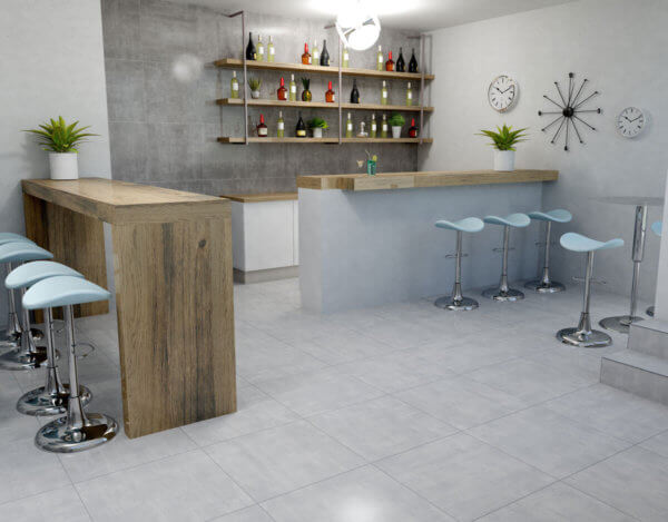 Sive podne pločice 60x60