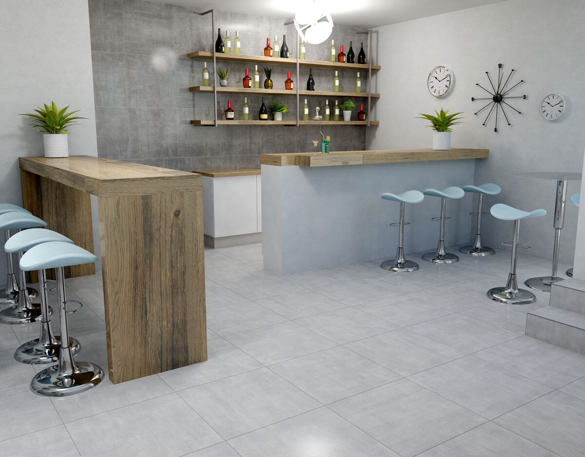 Sive podne pločice 60x60