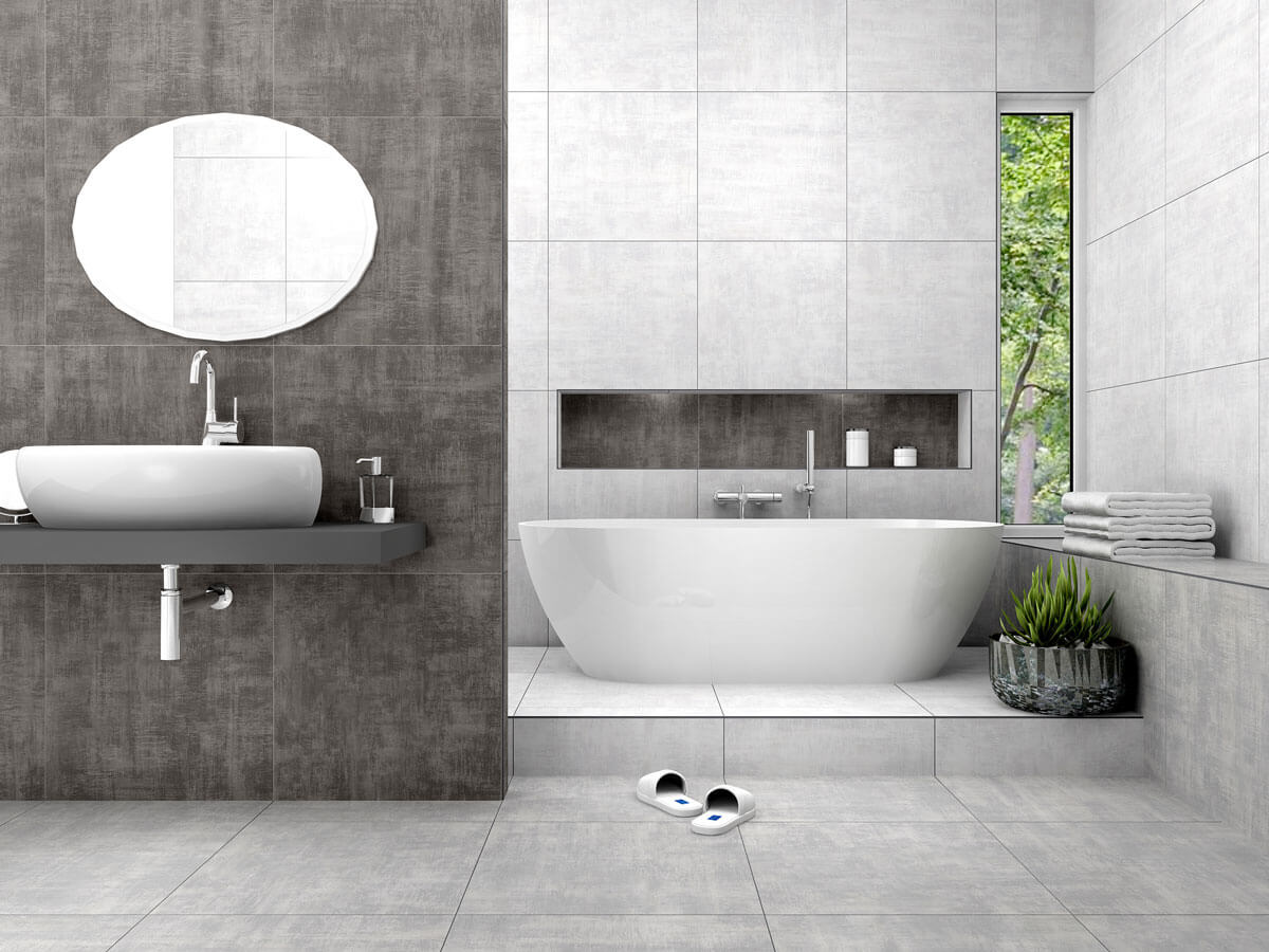 Sive podne pločice 60x60