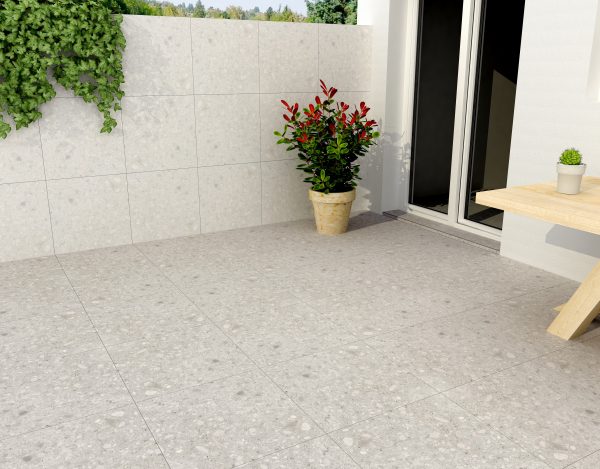 CEPPO DI GRES WHITE TERAZZO 60x60 - Slika 3