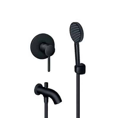 Crna podžbukna miješalica