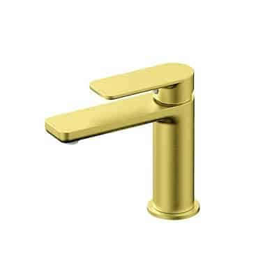 Zlatna miješalica za umivaonik