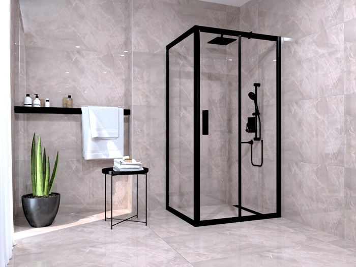 PARAVAN UNA BLACK PROFIL - Slika 3