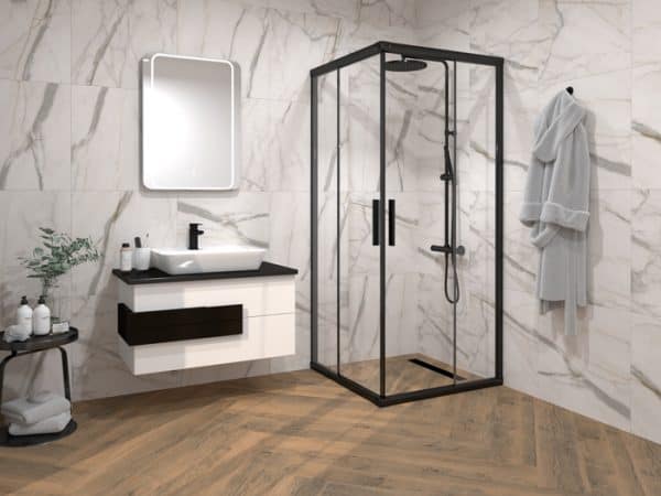 Alternative view of TUŠ KABINA UNA BLACK PROFIL