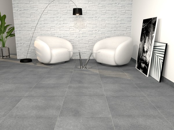 Alternative view of HERMES DARK GRAY 59x59