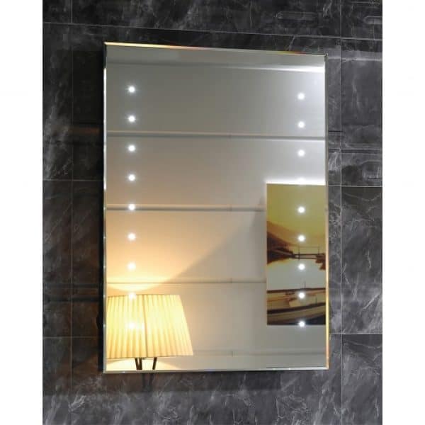 KIMIC OGLEDALO SA LED RASVJETOM PRESS SWITCH 60x80 61-GS002