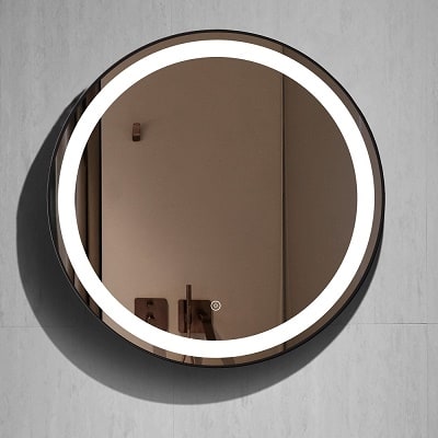 Alternative view of JANNT OGLEDALO FI 60, LED-TOUCH SENSOR, DEBLJINA 5MM - OKRUGLO - CRNI OKVIR 61-J-CK210