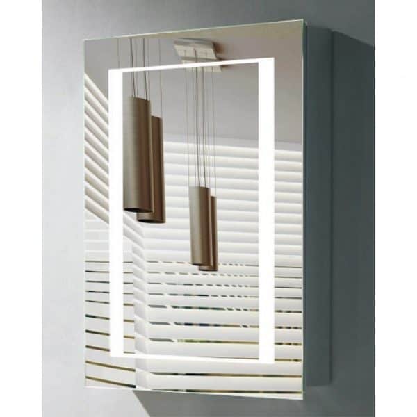 JANNT OGLEDALO ORMARIĆ 80x60, LED 61-J-NS80