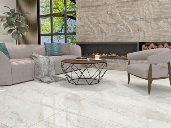 Alternative view of GRAVEL NATURAL GLOSSY 60x120