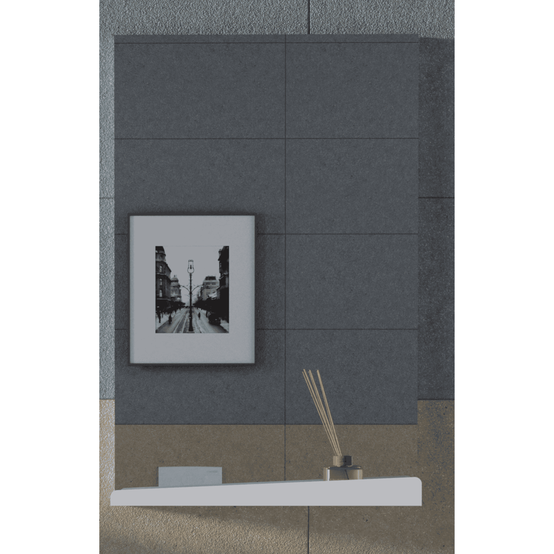 Naziv artikla_ KUPAONSKI ORMARIĆ NEON 45 0971 - GORNJI DIO OGLEDALOM I ETAŽEROM