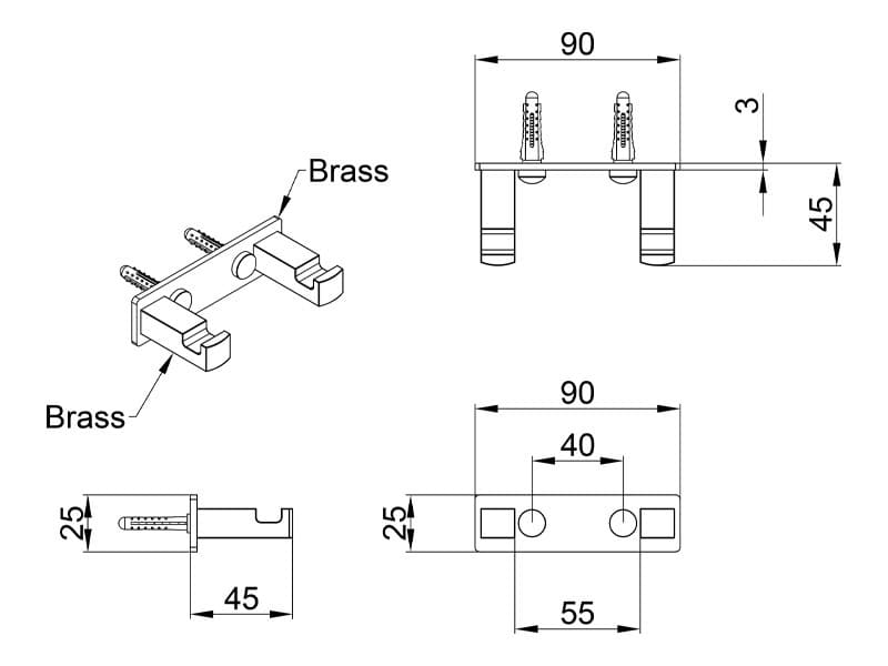 VJEŠALICA LINNI FANTASY DVOSTRUKA - Slika 2