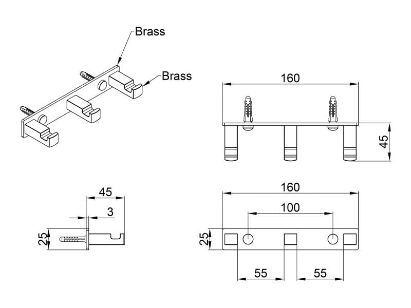 VJEŠALICA LINNI FANTASY TROSTRUKA - Slika 2