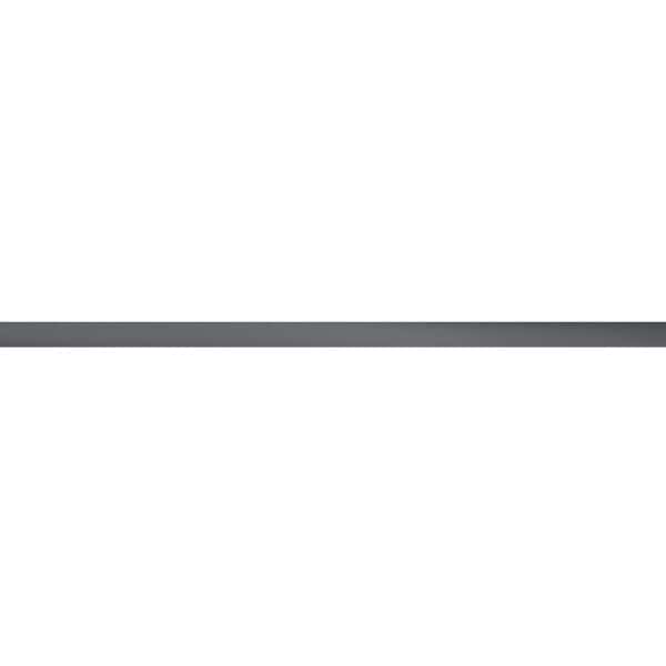 WALL STRIP STEEL BLACK POL 89,8x2