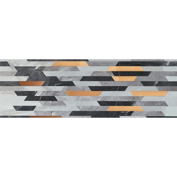 BRAINSTORM GREY DECOR 32,8x89,8