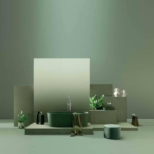 Alternative view of CIELO E TERRA VERDE MAT 59,8x119,8