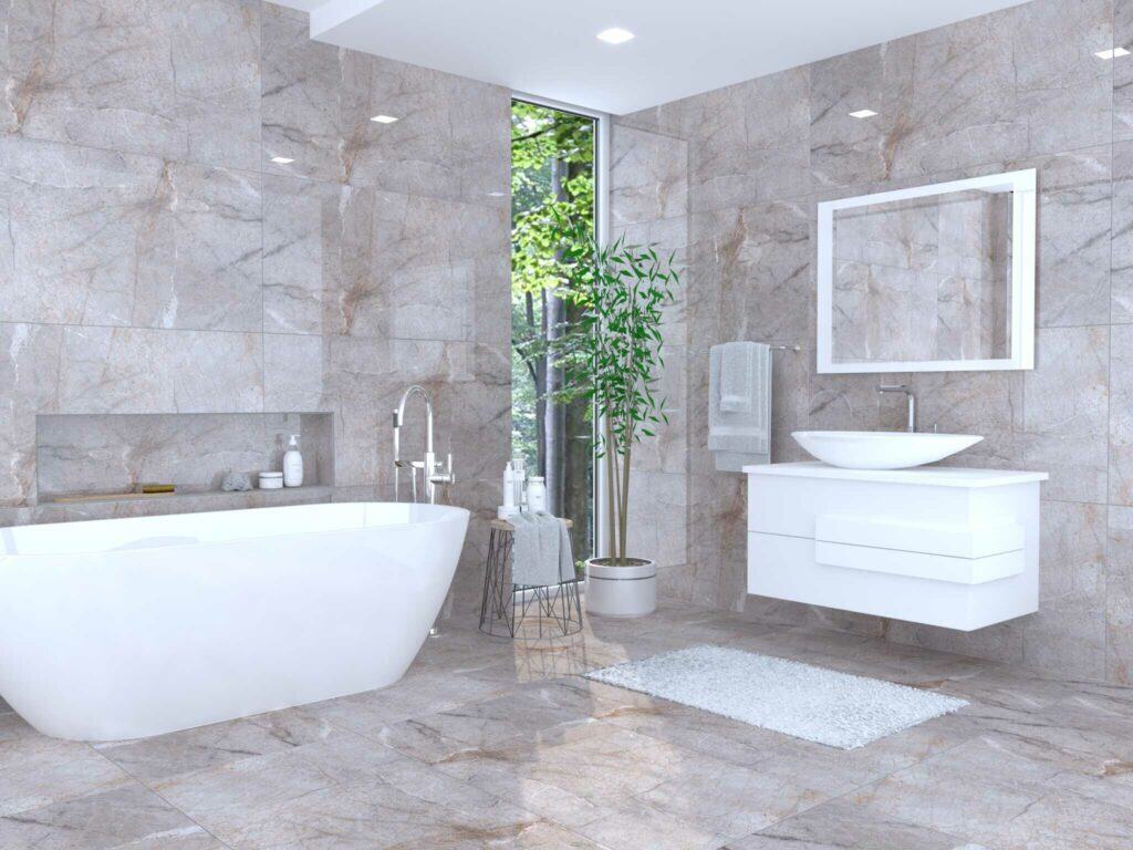 Spoj elegancije i funkcionalnosti – najnovija generacija pločica u našoj ponudi 4 Belgium grey sjaj i mat 60x120