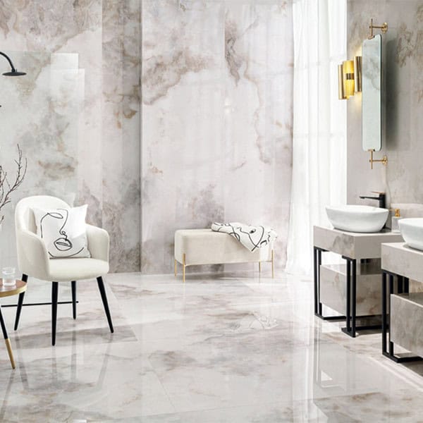Spoj elegancije i funkcionalnosti – najnovija generacija pločica u našoj ponudi 6 Onice bianco mat ambijent