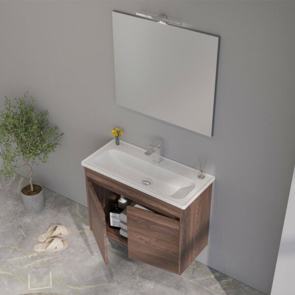 KUPAONSKI ORMARIĆ LOVA 60 SET NAVARO - DONJI DIO S UMIVAONIKOM I GORNJI DIO