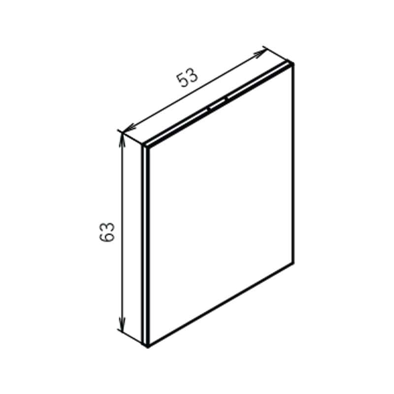 KUPAONSKI ORMARIĆ LOVA 60 SET NAVARO - DONJI DIO S UMIVAONIKOM I GORNJI DIO - Slika 3