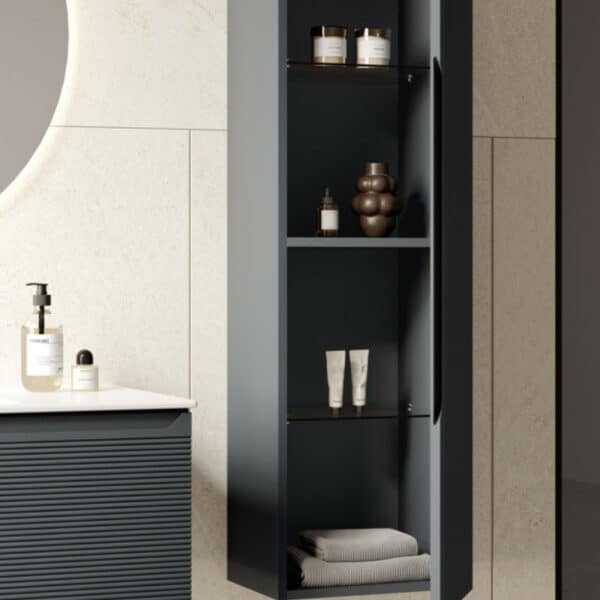 Alternative view of KUPAONSKI ORMARIĆ OLBIA ANTRACIT - VERTIKALA