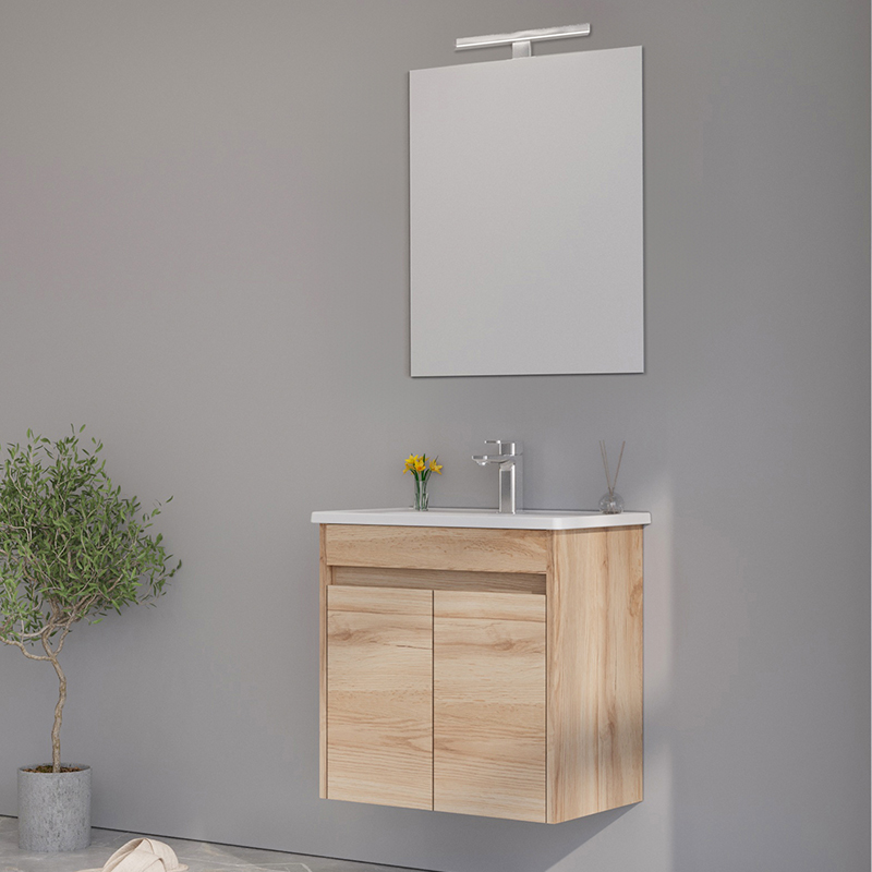 KUPAONSKI ORMARIĆ LOVA 60 SET LEGNANO - DONJI DIO S UMIVAONIKOM I GORNJI DIO