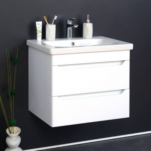 KUPAONSKI ORMARIĆ SHARP WHITE 65 - DONJI DIO S UMIVAONIKOM