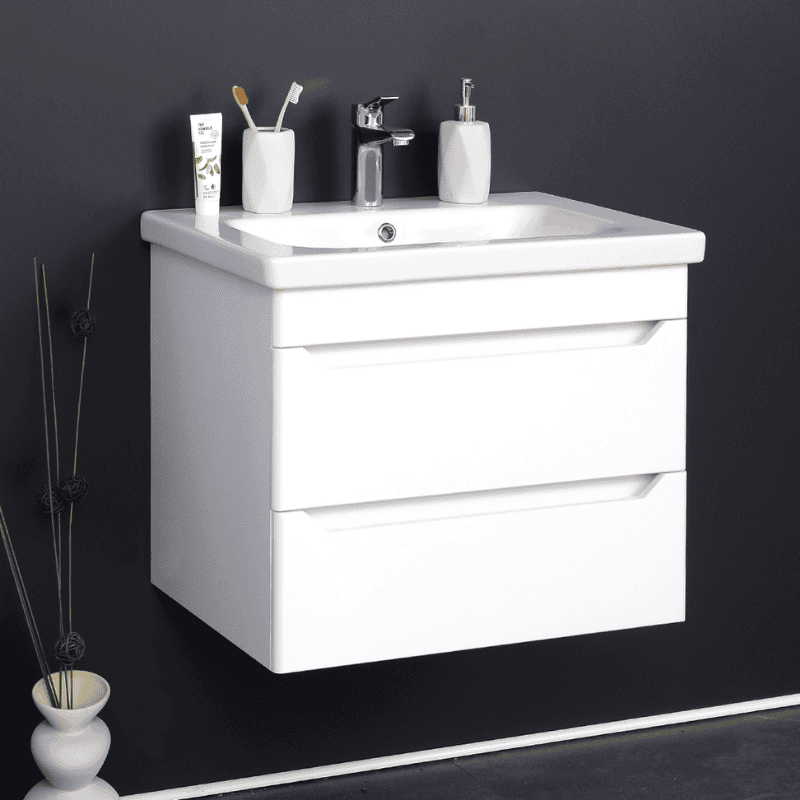 KUPAONSKI ORMARIĆ SHARP WHITE 65 - DONJI DIO S UMIVAONIKOM