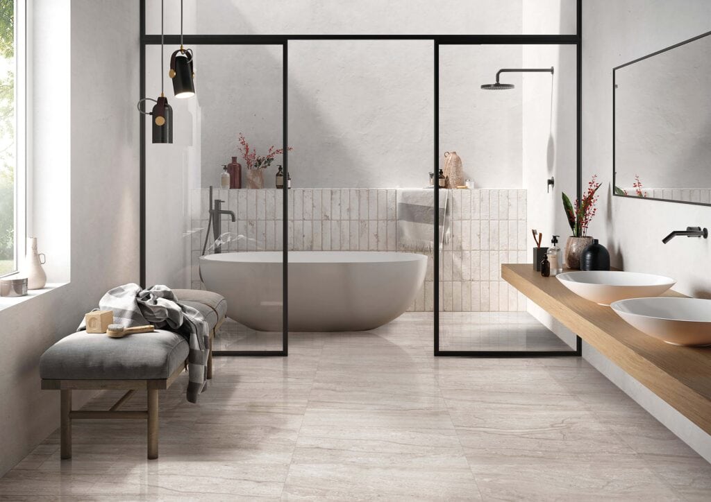 Kako unijeti jesensku toplinu u kupaonicu: 5 trikova 1 jesen-kupaonica