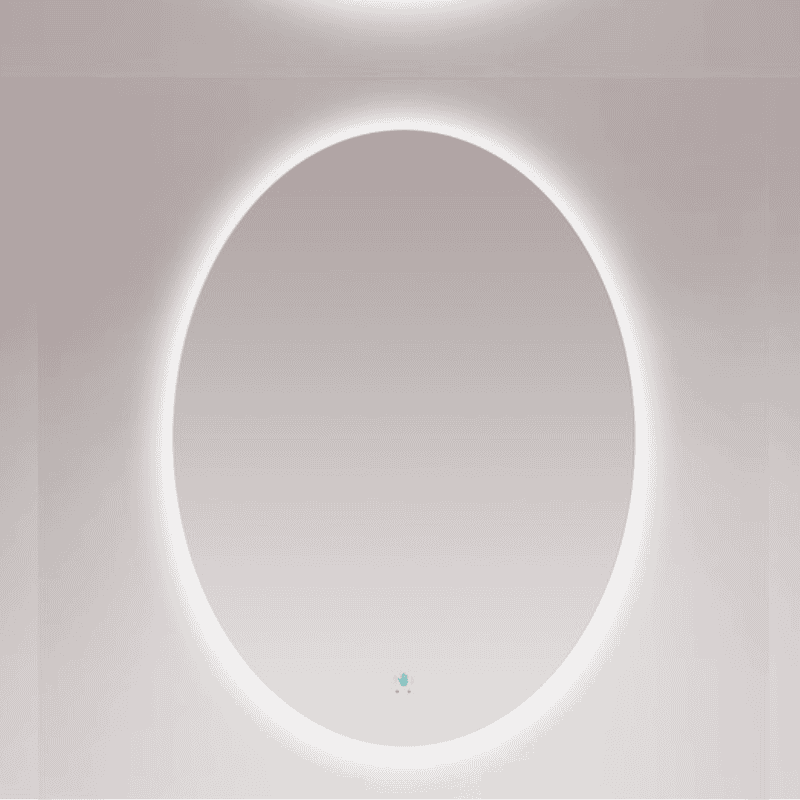 PRESTIGE OVALNO OGLEDALO LED & FOG FREE 60X80