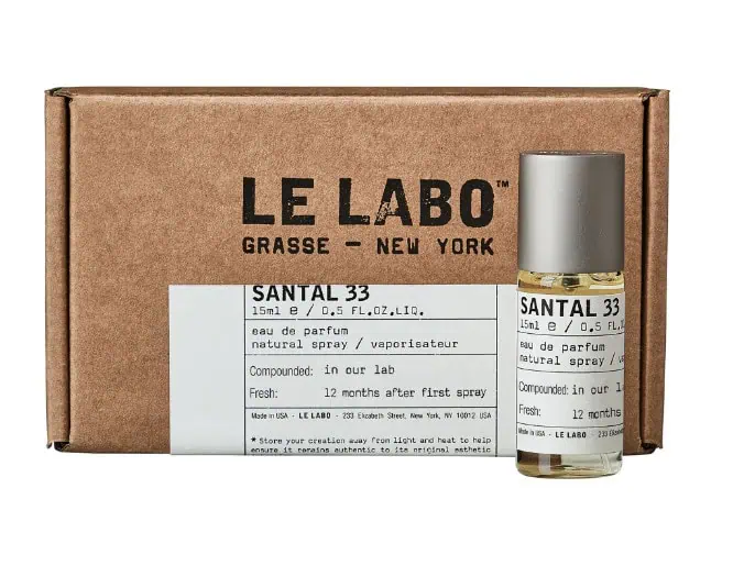 Santal 33 香水15ml Santal 33 - Le Labo - 15ml EDP - Nuestras Fragancias