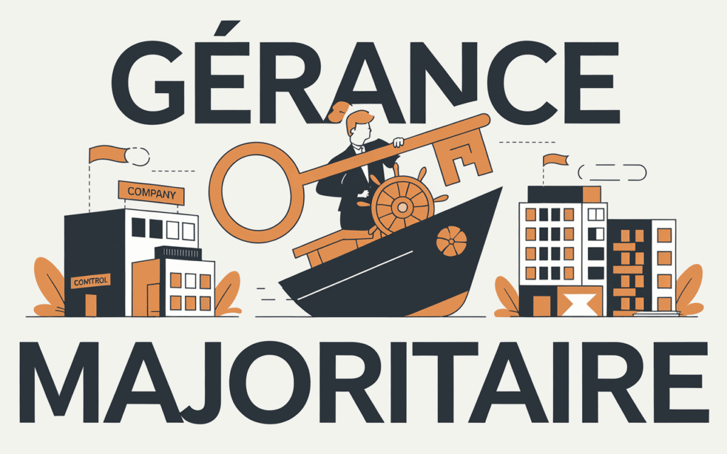 Illustration de la gérance majoritaire avec leadership