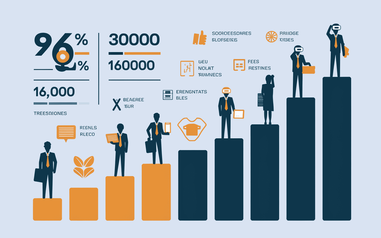 Infographie chiffres ESIEE emplois