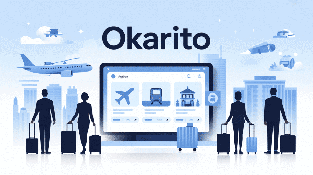 Plateforme digitale Okarito gestion voyages