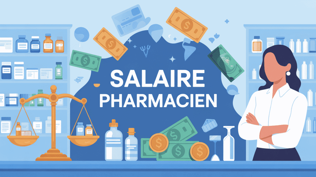 Illustration salaire pharmacien