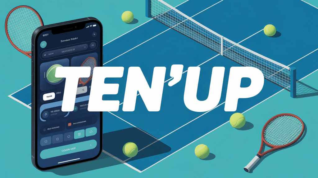 Interface Ten'Up sur smartphone