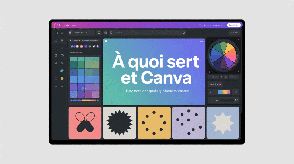 canva c'est quoi interface design graphique moderne