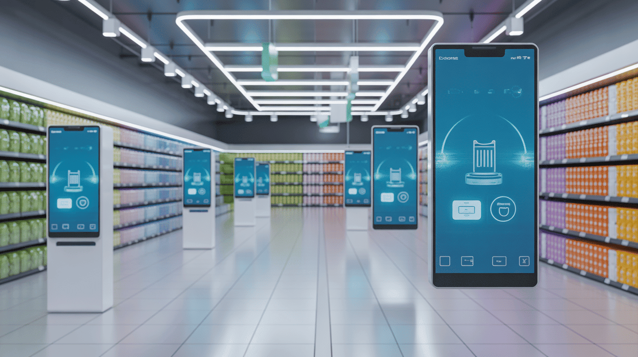 convenience store convenience store interieur futuriste innovations