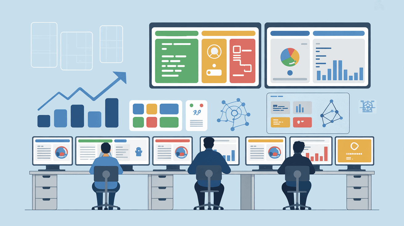 Développement SaaS sur mesure entreprise bureaux productivité
