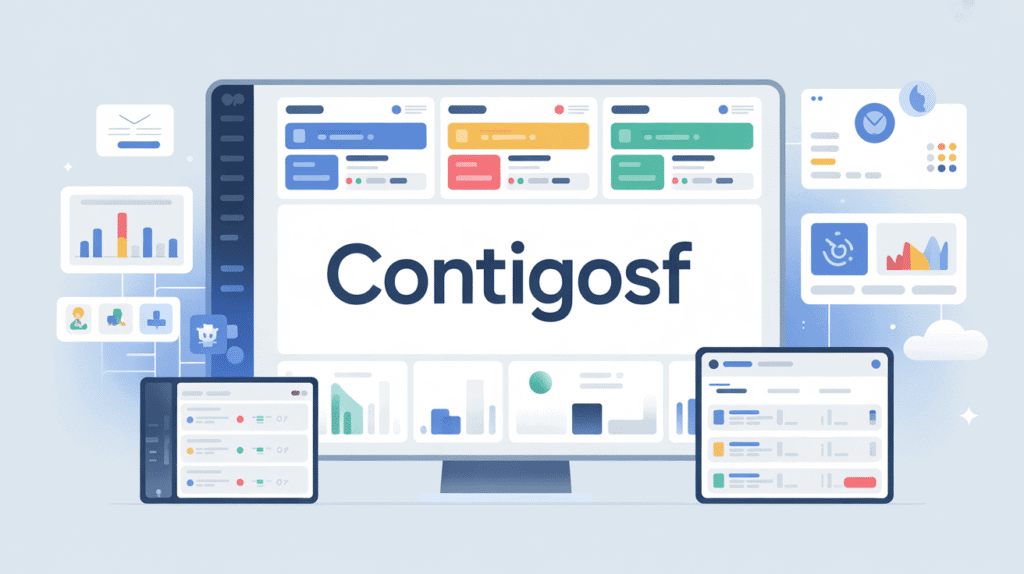 outil contigosf interface de gestion visuelle professionnelle