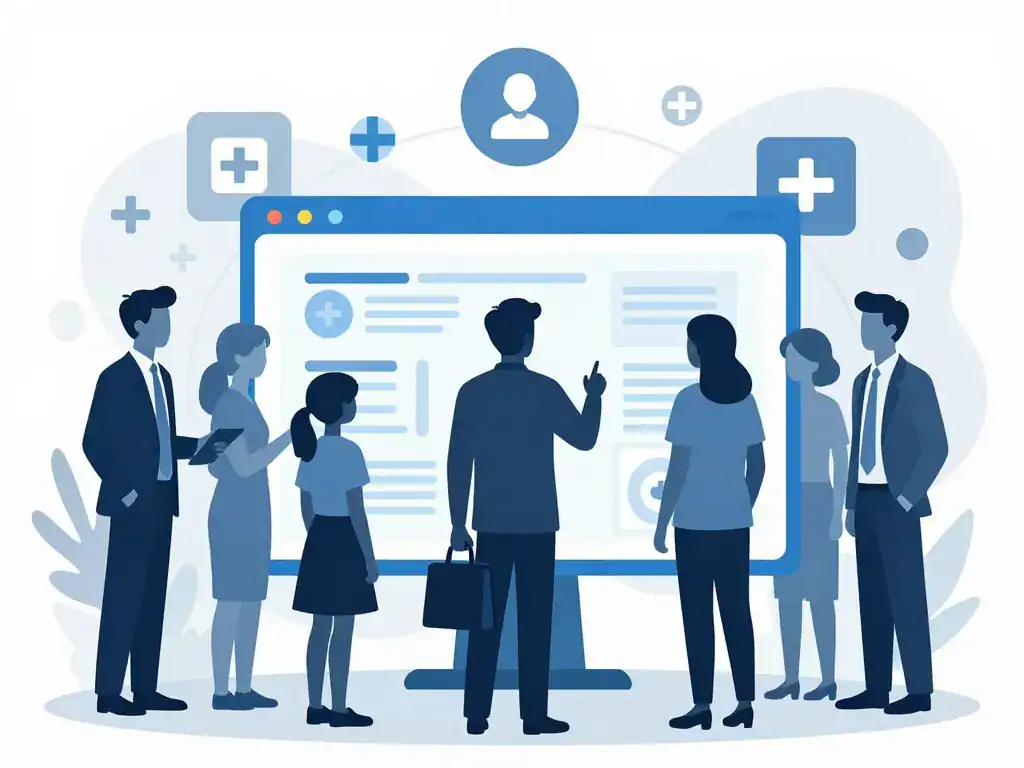 Silhouettes utilisant l'extranet Grenoble pour différents services